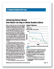 Advancing Serious Illness White Paper Cover